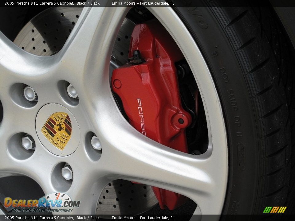 2005 Porsche 911 Carrera S Cabriolet Black / Black Photo #86