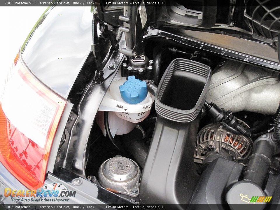 2005 Porsche 911 Carrera S Cabriolet Black / Black Photo #88
