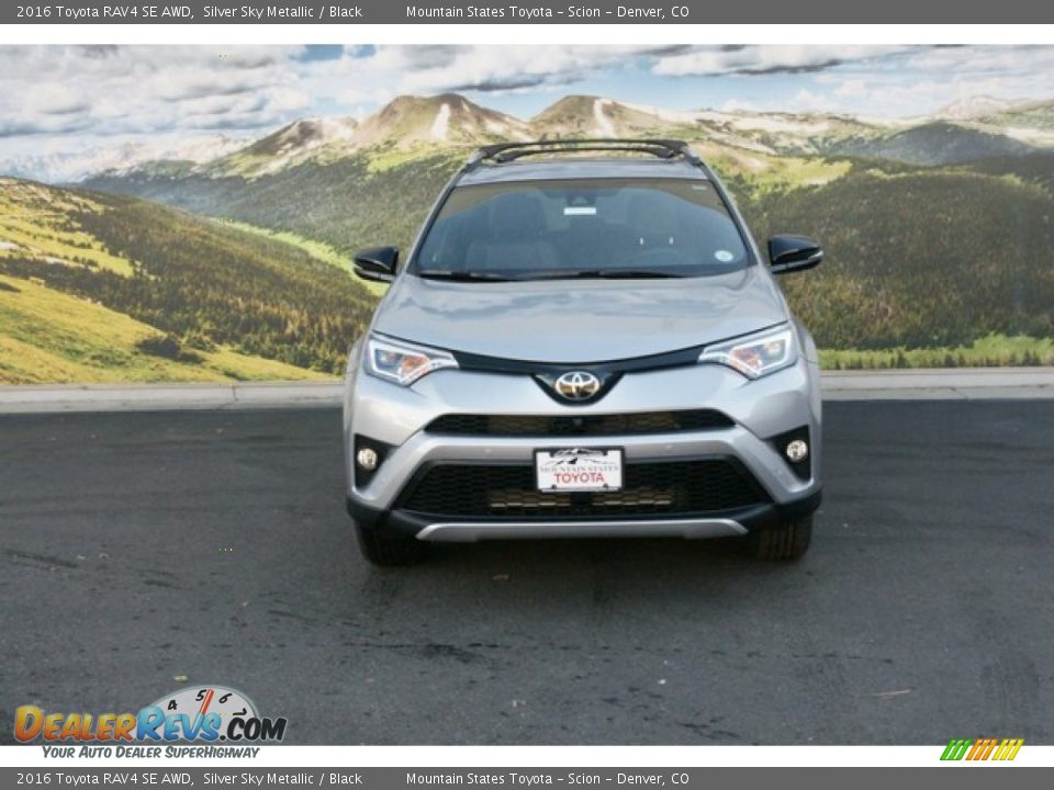 2016 Toyota RAV4 SE AWD Silver Sky Metallic / Black Photo #2