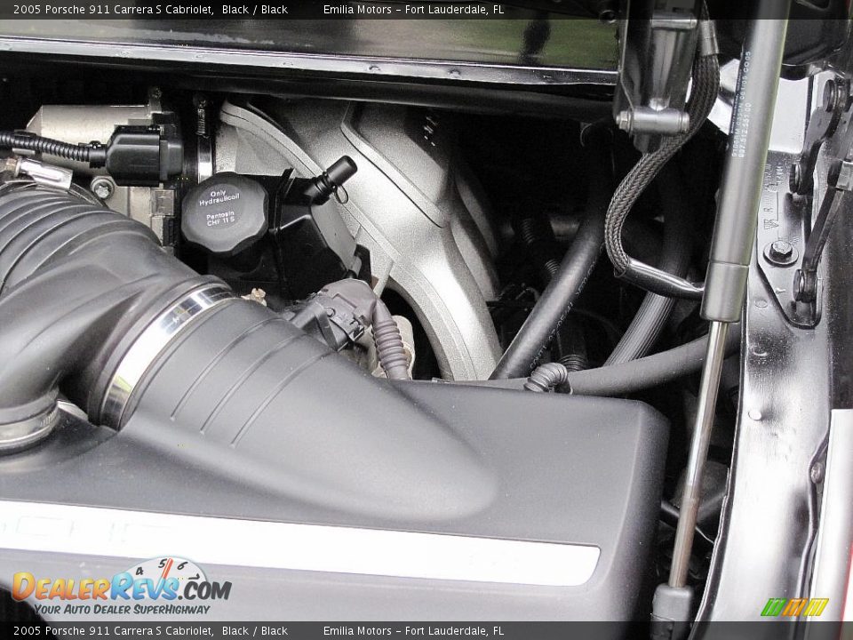 2005 Porsche 911 Carrera S Cabriolet Black / Black Photo #89
