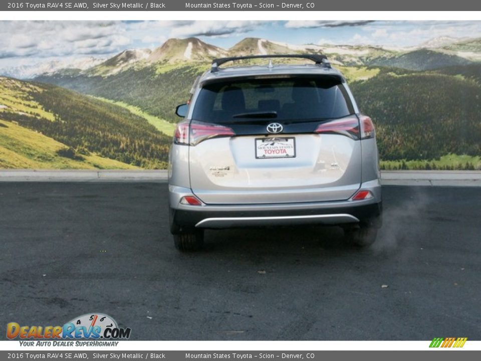 2016 Toyota RAV4 SE AWD Silver Sky Metallic / Black Photo #4