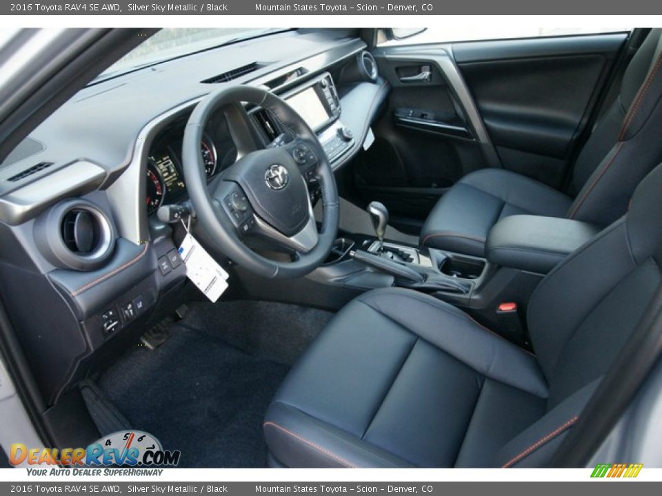 2016 Toyota RAV4 SE AWD Silver Sky Metallic / Black Photo #5