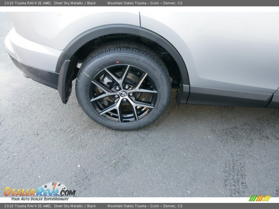 2016 Toyota RAV4 SE AWD Silver Sky Metallic / Black Photo #9