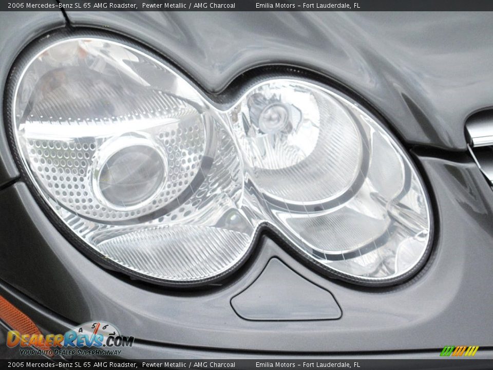 2006 Mercedes-Benz SL 65 AMG Roadster Pewter Metallic / AMG Charcoal Photo #18