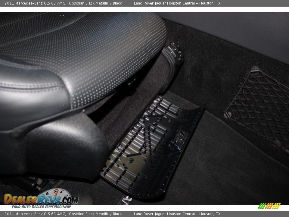 2011 Mercedes-Benz CLS 63 AMG Obsidian Black Metallic / Black Photo #35
