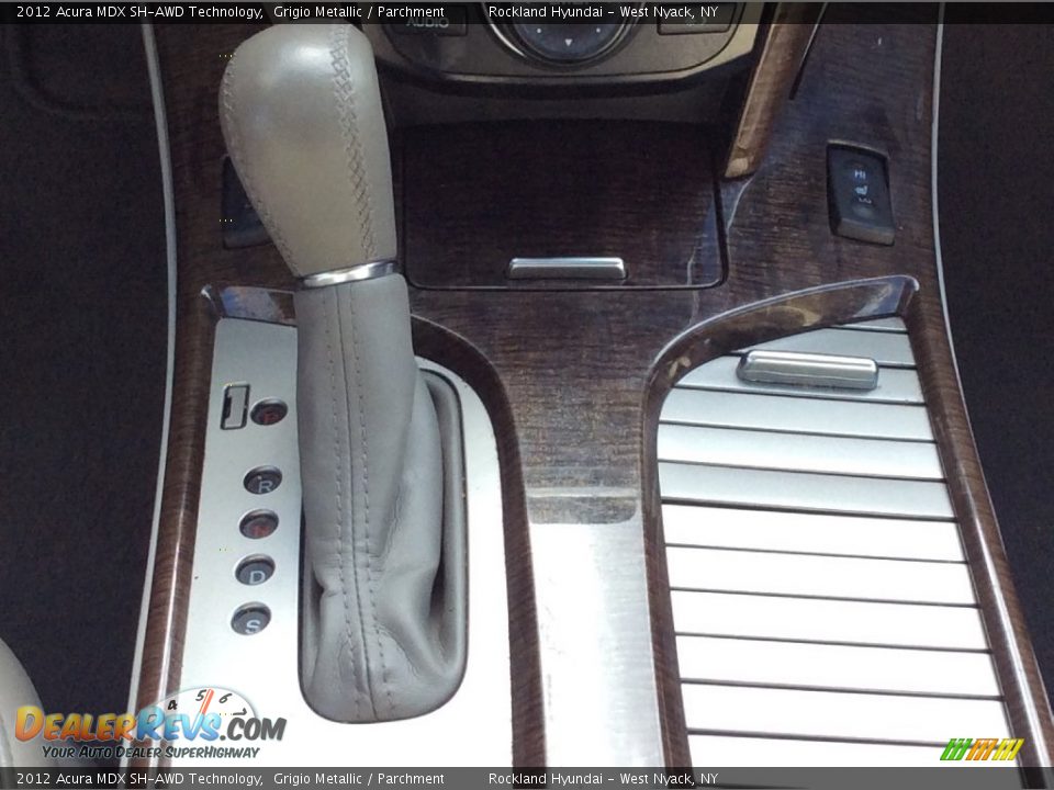 2012 Acura MDX SH-AWD Technology Grigio Metallic / Parchment Photo #15