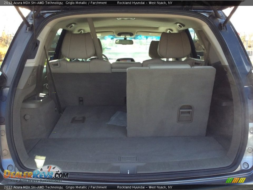 2012 Acura MDX SH-AWD Technology Grigio Metallic / Parchment Photo #21