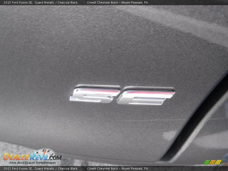 2015 Ford Fusion SE Guard Metallic / Charcoal Black Photo #9