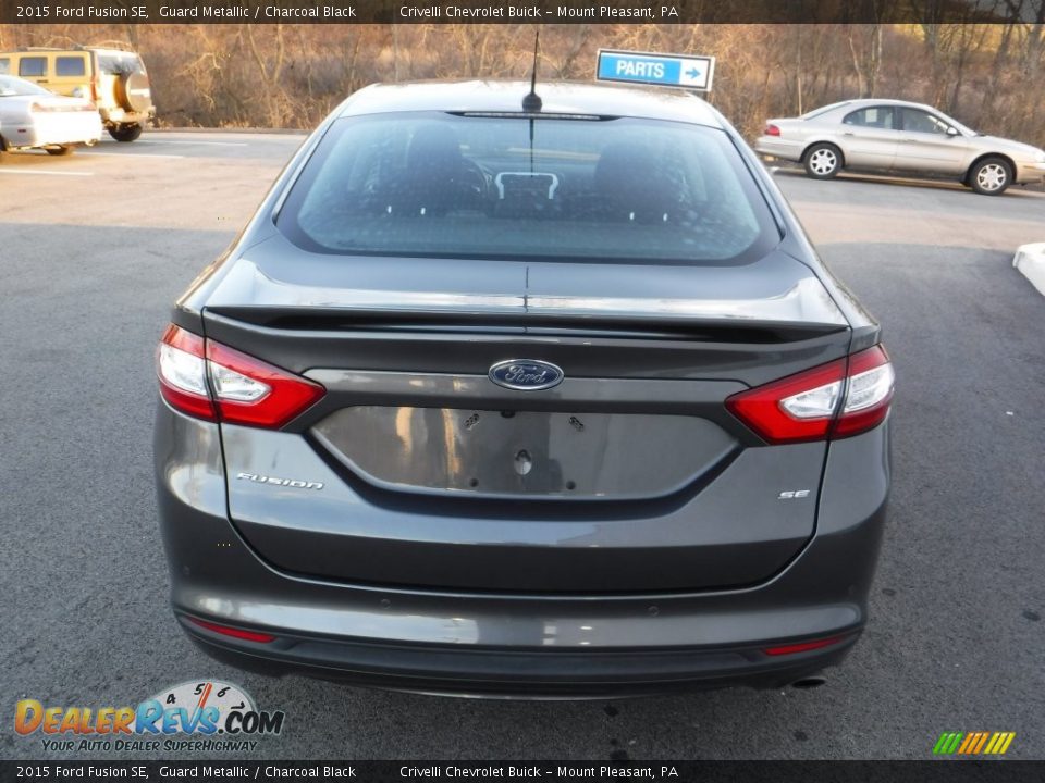 2015 Ford Fusion SE Guard Metallic / Charcoal Black Photo #10