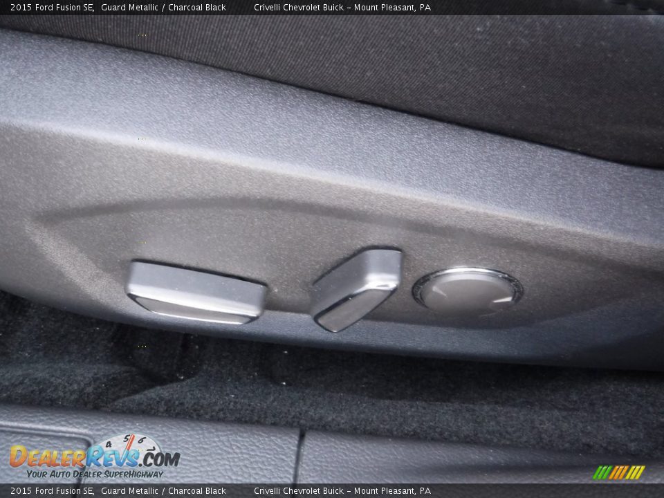 2015 Ford Fusion SE Guard Metallic / Charcoal Black Photo #16