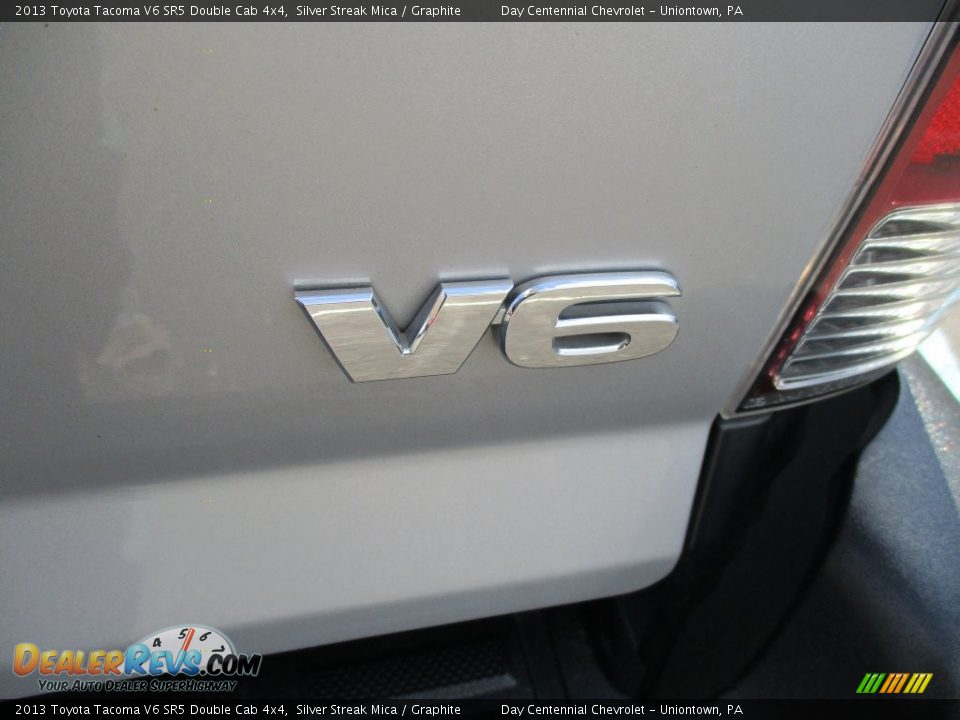2013 Toyota Tacoma V6 SR5 Double Cab 4x4 Silver Streak Mica / Graphite Photo #7
