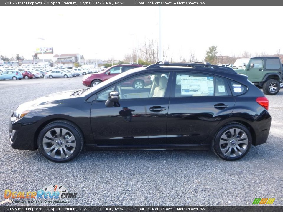 Crystal Black Silica 2016 Subaru Impreza 2.0i Sport Premium Photo #10