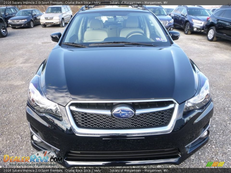 2016 Subaru Impreza 2.0i Sport Premium Crystal Black Silica / Ivory Photo #12