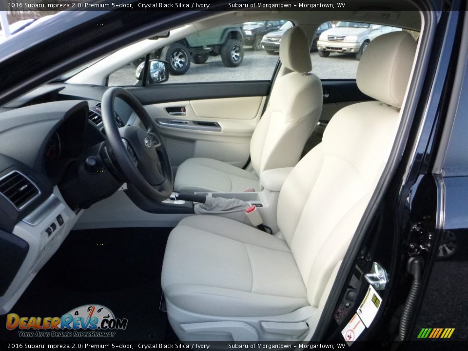 Front Seat of 2016 Subaru Impreza 2.0i Premium 5-door Photo #13