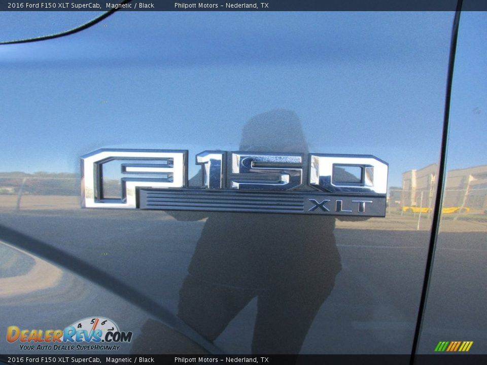 2016 Ford F150 XLT SuperCab Magnetic / Black Photo #14