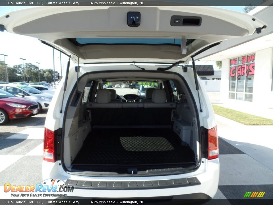 2015 Honda Pilot EX-L Taffeta White / Gray Photo #5