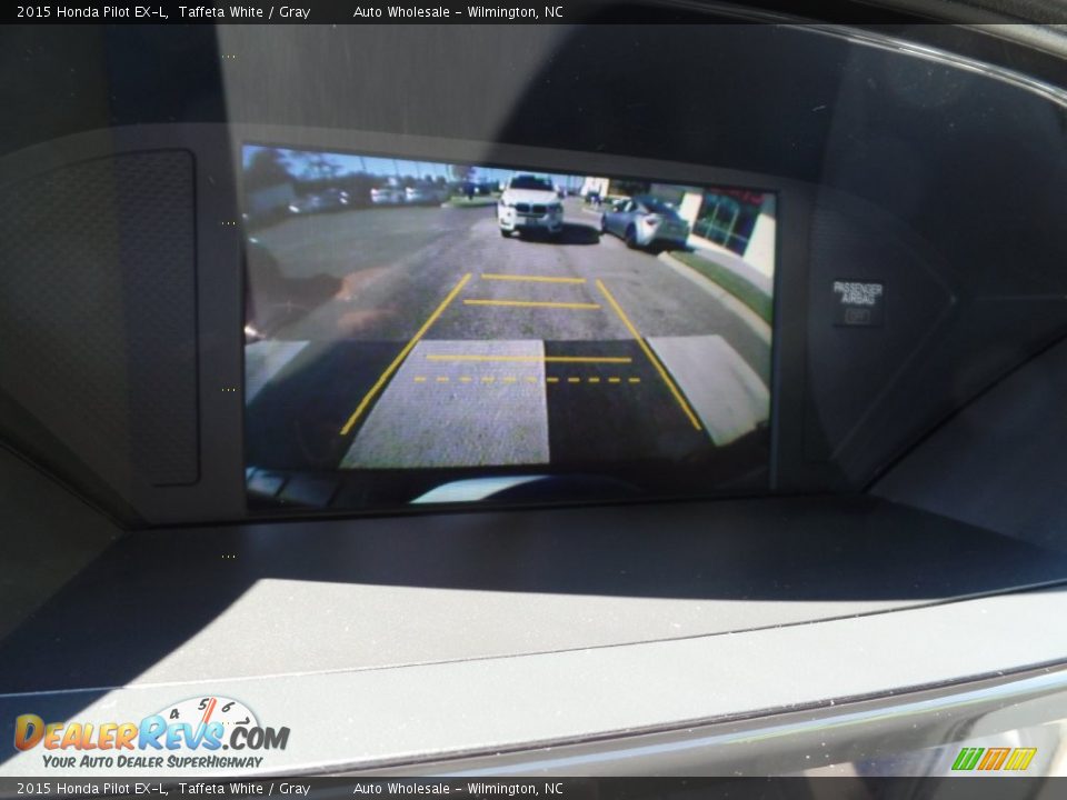 2015 Honda Pilot EX-L Taffeta White / Gray Photo #18