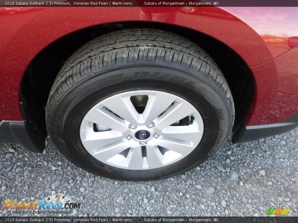 2016 Subaru Outback 2.5i Premium Venetian Red Pearl / Warm Ivory Photo #2