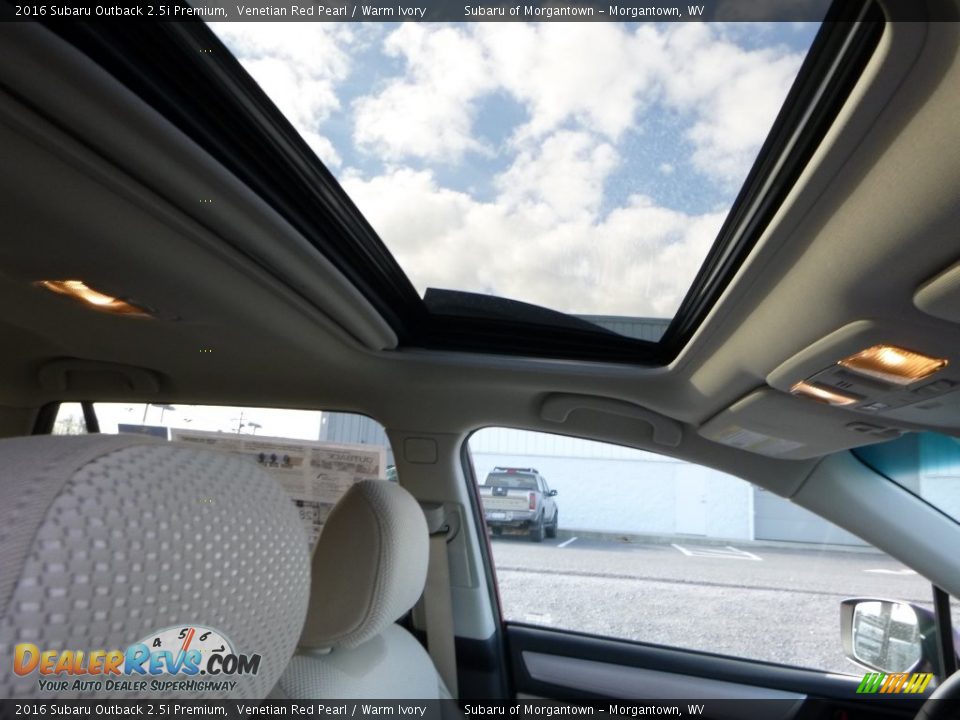 2016 Subaru Outback 2.5i Premium Venetian Red Pearl / Warm Ivory Photo #4