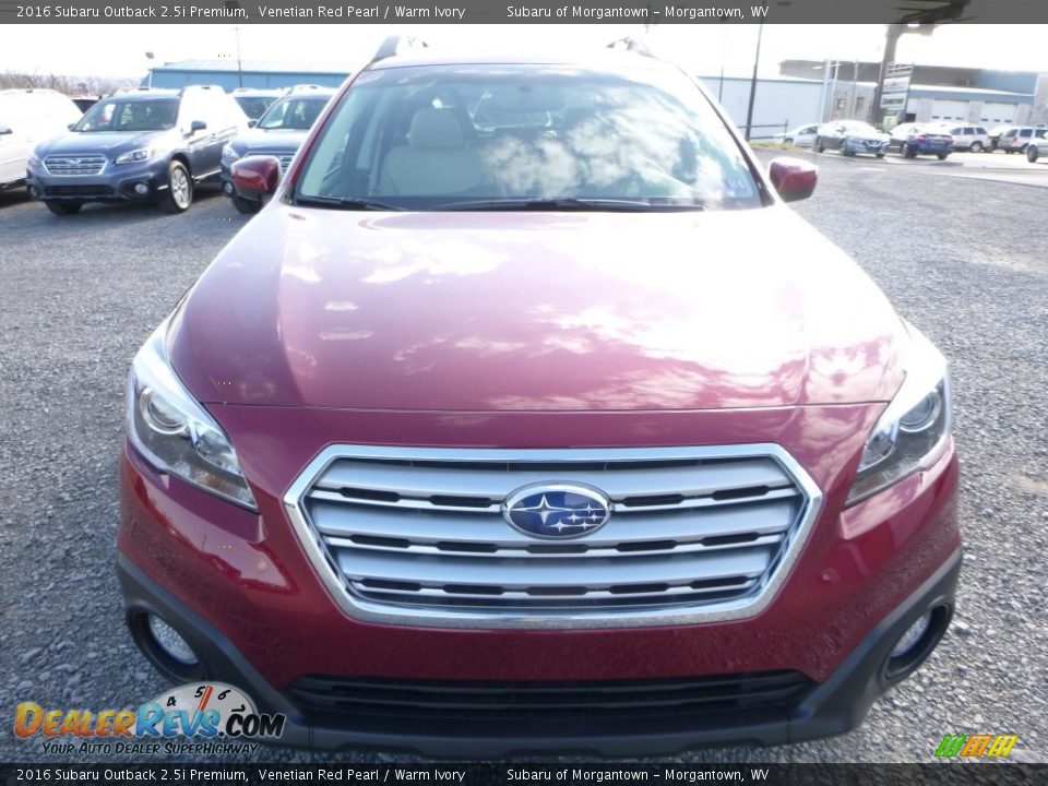 2016 Subaru Outback 2.5i Premium Venetian Red Pearl / Warm Ivory Photo #13