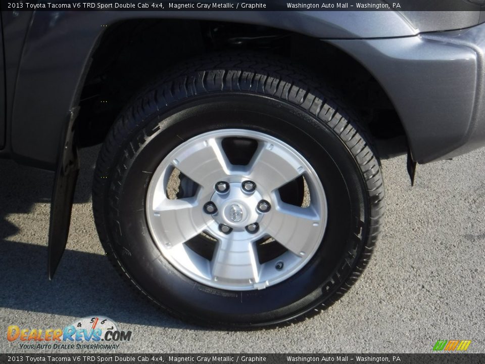 2013 Toyota Tacoma V6 TRD Sport Double Cab 4x4 Magnetic Gray Metallic / Graphite Photo #3