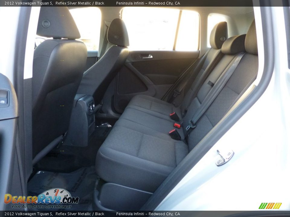 2012 Volkswagen Tiguan S Reflex Silver Metallic / Black Photo #5