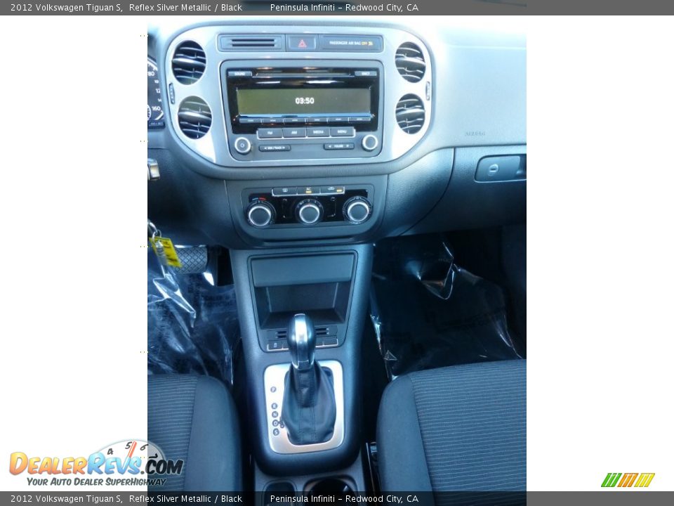 2012 Volkswagen Tiguan S Reflex Silver Metallic / Black Photo #6