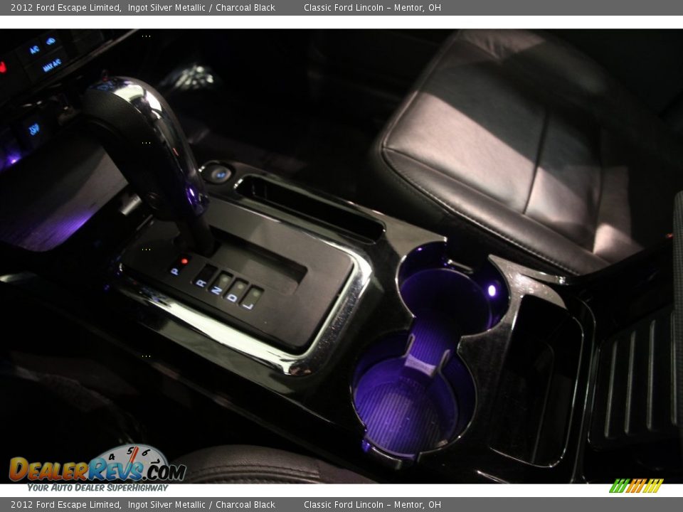 2012 Ford Escape Limited Ingot Silver Metallic / Charcoal Black Photo #9