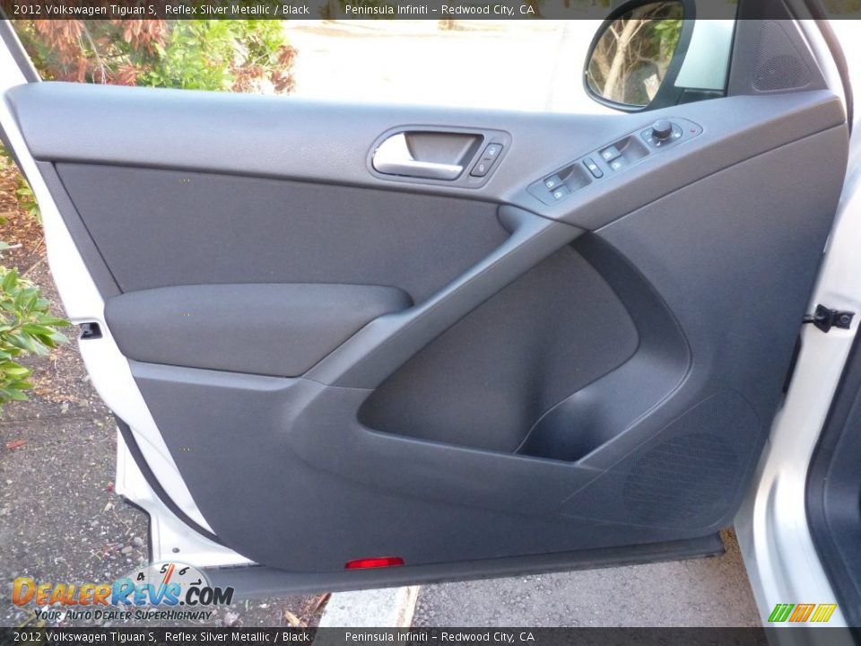 2012 Volkswagen Tiguan S Reflex Silver Metallic / Black Photo #13