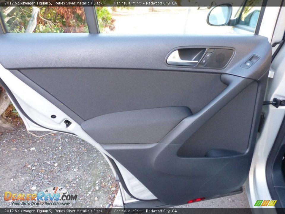 2012 Volkswagen Tiguan S Reflex Silver Metallic / Black Photo #14