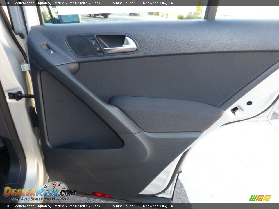 2012 Volkswagen Tiguan S Reflex Silver Metallic / Black Photo #16