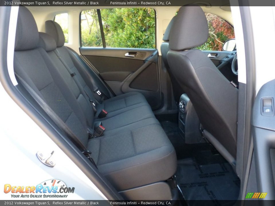 2012 Volkswagen Tiguan S Reflex Silver Metallic / Black Photo #17
