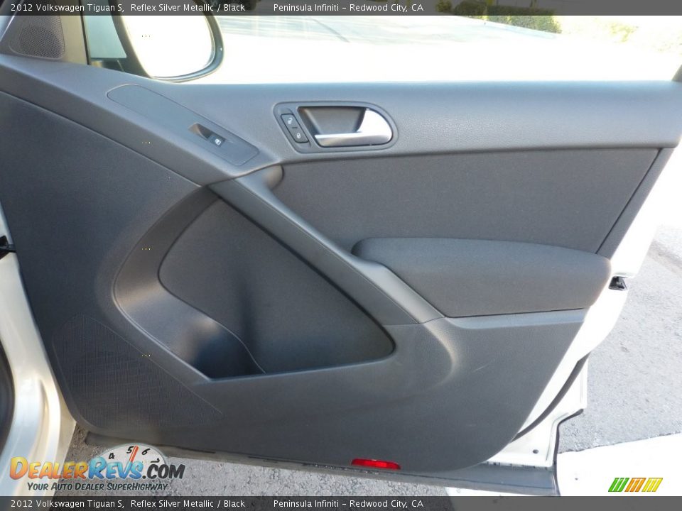 2012 Volkswagen Tiguan S Reflex Silver Metallic / Black Photo #18