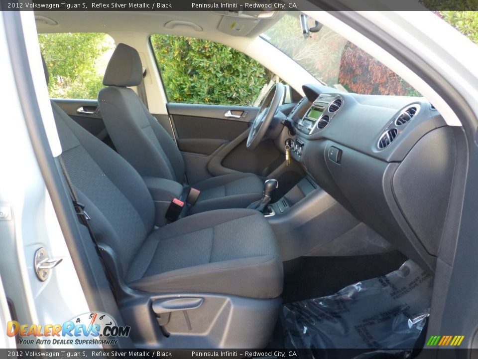 2012 Volkswagen Tiguan S Reflex Silver Metallic / Black Photo #19