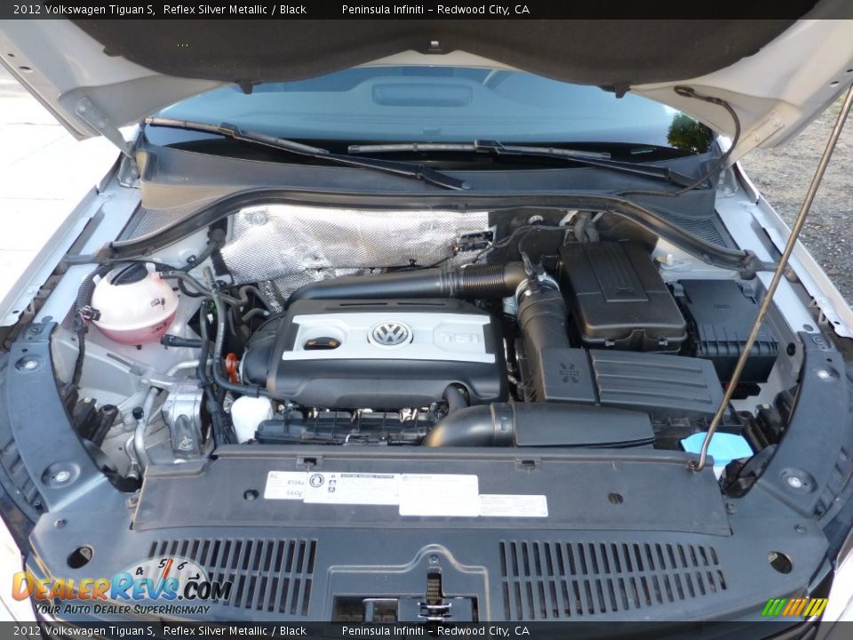 2012 Volkswagen Tiguan S Reflex Silver Metallic / Black Photo #20