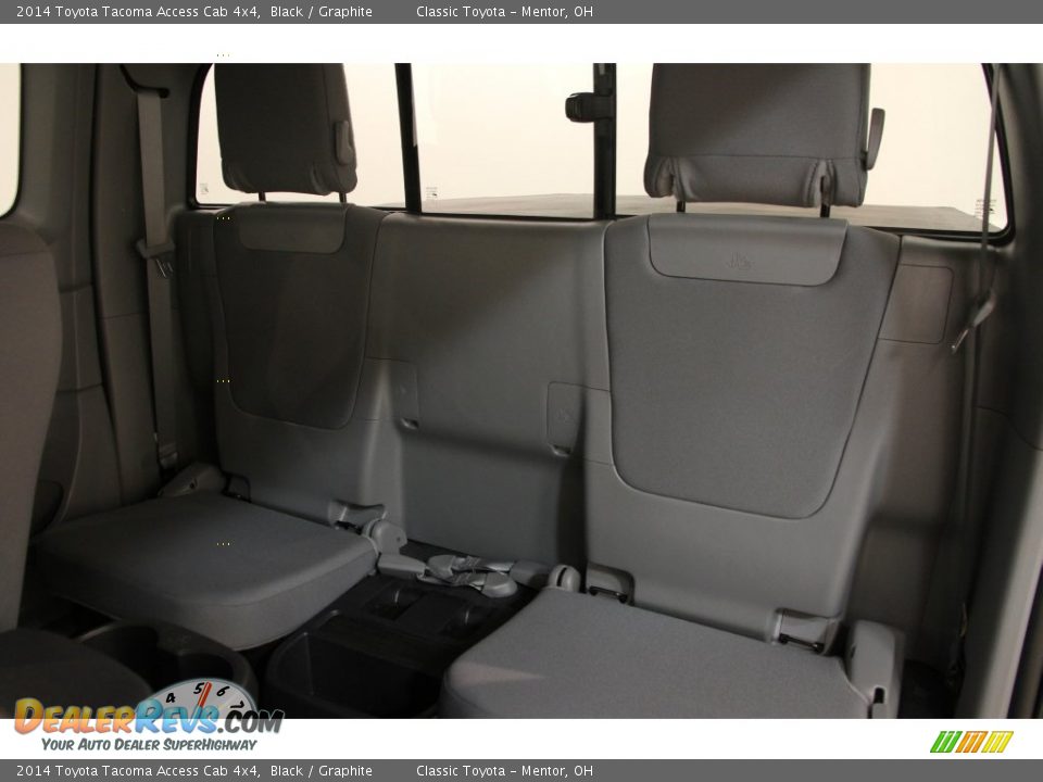 2014 Toyota Tacoma Access Cab 4x4 Black / Graphite Photo #15