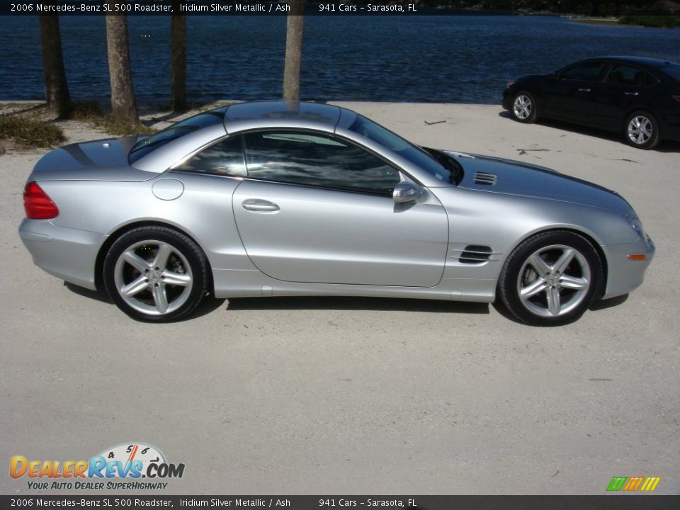 2006 Mercedes-Benz SL 500 Roadster Iridium Silver Metallic / Ash Photo #19