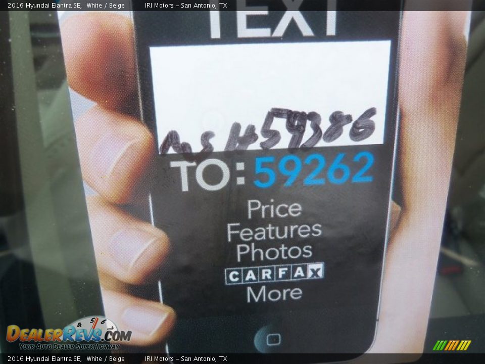 Dealer Info of 2016 Hyundai Elantra SE Photo #3