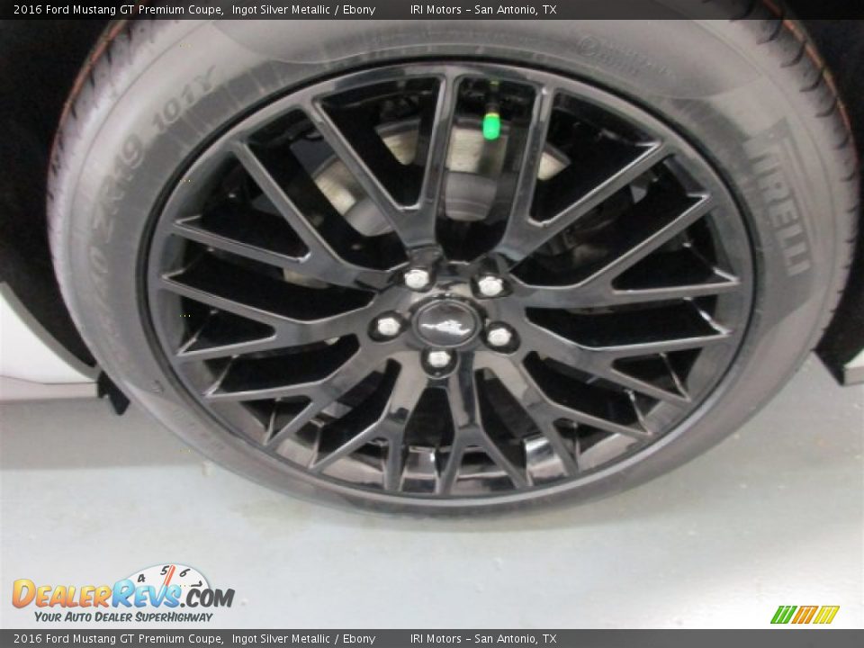 2016 Ford Mustang GT Premium Coupe Ingot Silver Metallic / Ebony Photo #5