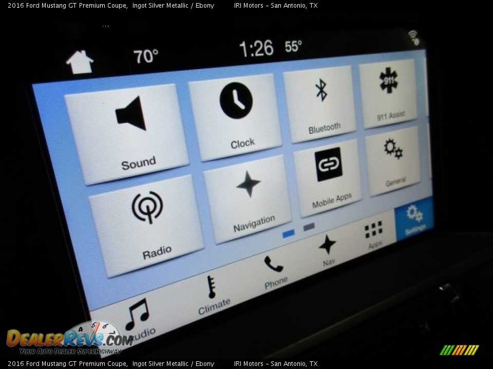 2016 Ford Mustang GT Premium Coupe Ingot Silver Metallic / Ebony Photo #19