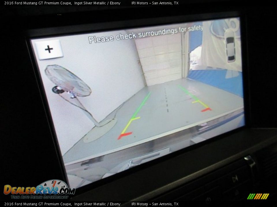 2016 Ford Mustang GT Premium Coupe Ingot Silver Metallic / Ebony Photo #20