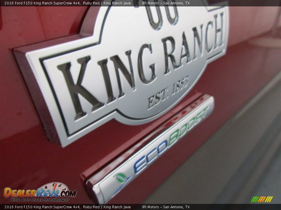 2016 Ford F150 King Ranch SuperCrew 4x4 Ruby Red / King Ranch Java Photo #5