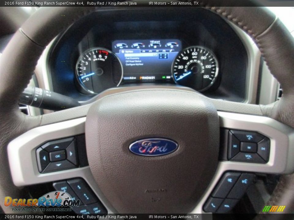 Controls of 2016 Ford F150 King Ranch SuperCrew 4x4 Photo #20