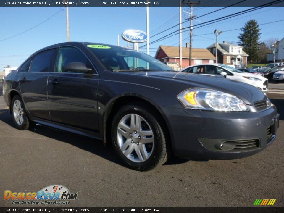 2009 Chevrolet Impala LT Slate Metallic / Ebony Photo #3