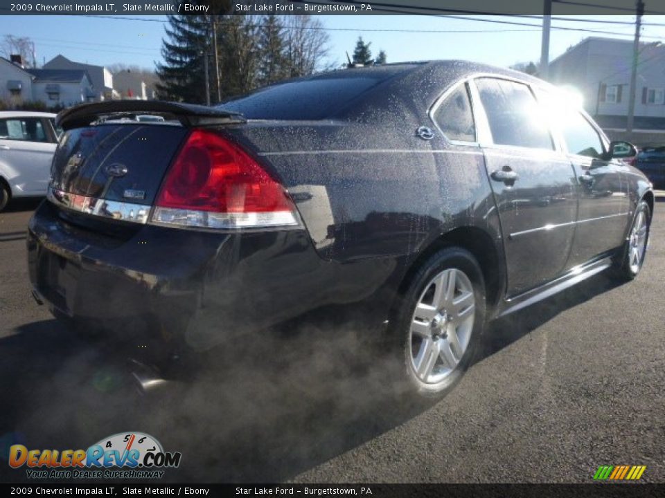 2009 Chevrolet Impala LT Slate Metallic / Ebony Photo #6