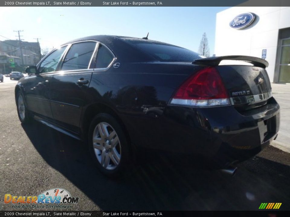 2009 Chevrolet Impala LT Slate Metallic / Ebony Photo #8