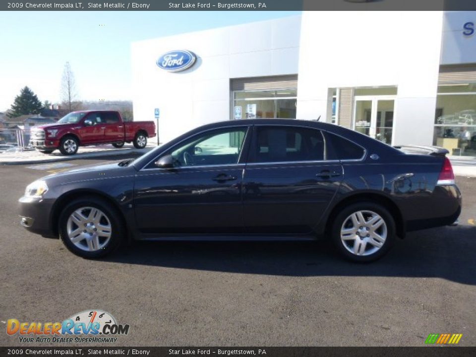 2009 Chevrolet Impala LT Slate Metallic / Ebony Photo #9