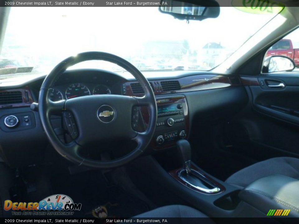 2009 Chevrolet Impala LT Slate Metallic / Ebony Photo #12