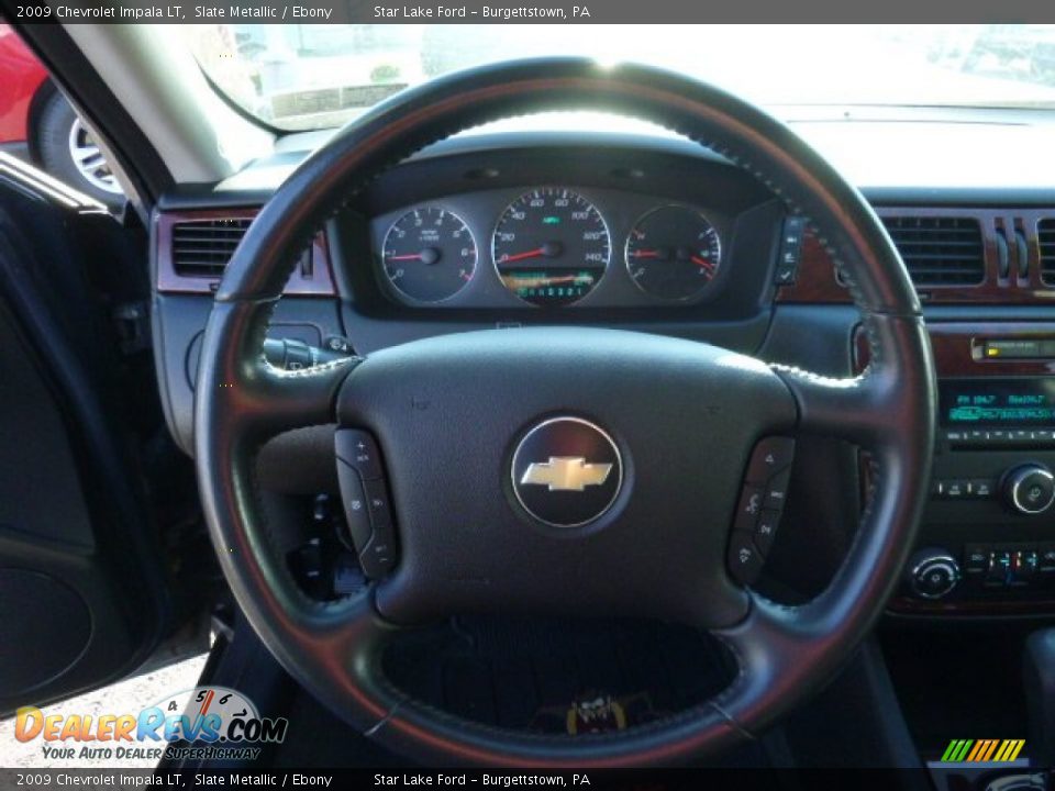 2009 Chevrolet Impala LT Slate Metallic / Ebony Photo #16