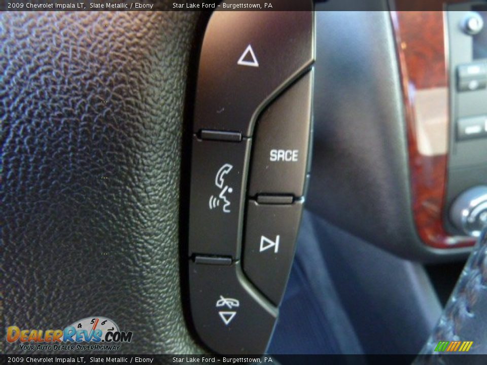 2009 Chevrolet Impala LT Slate Metallic / Ebony Photo #17